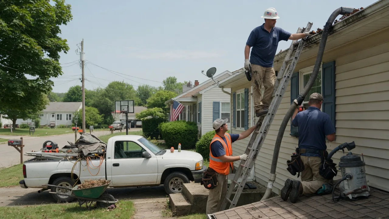 Gutter Installation in Danciger, TX near me